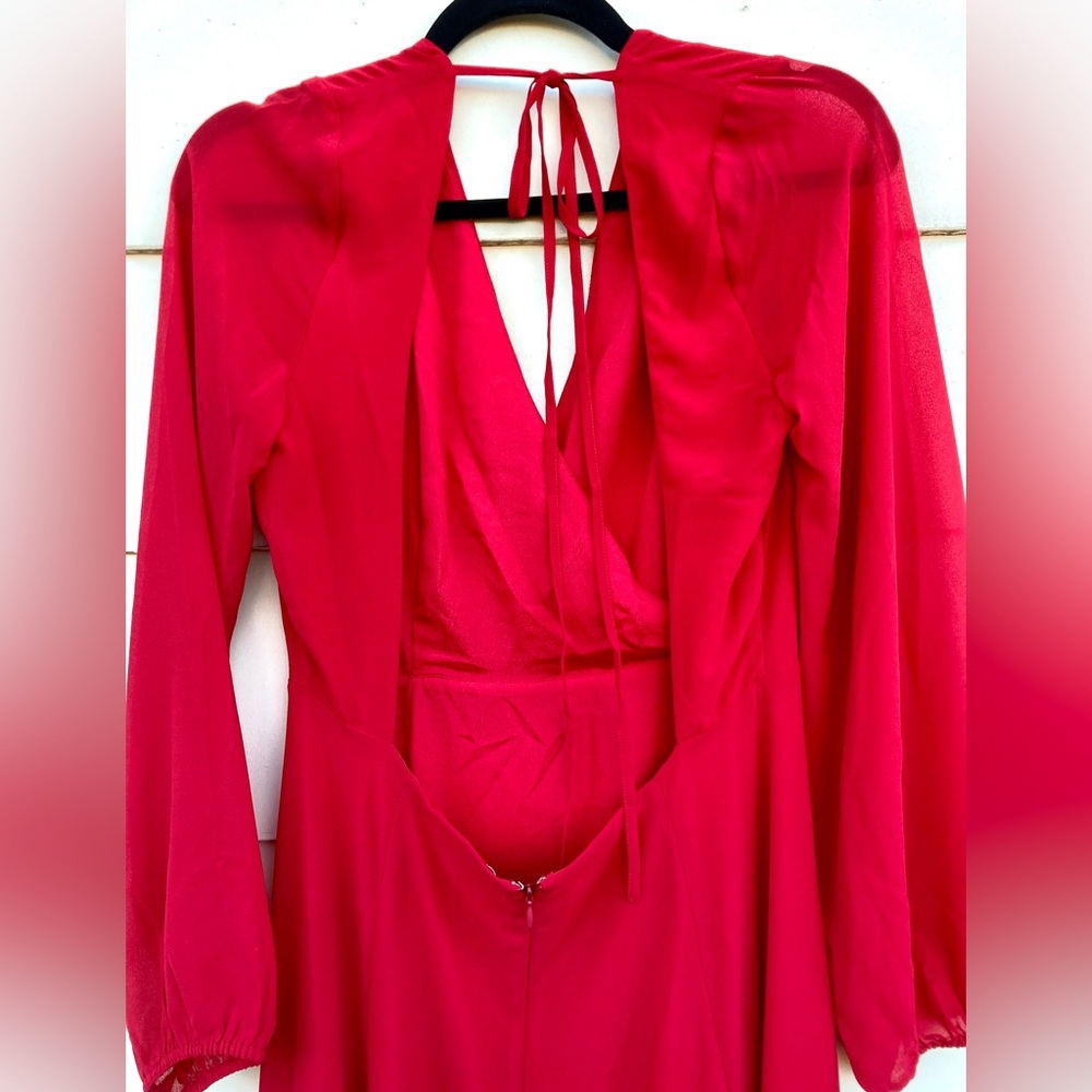 NWT Yumi Kim Red Love Affair Backless Maxi Dress - Picture 6 of 12